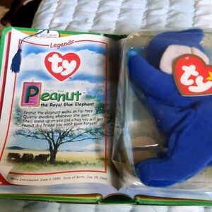 Rex and Peanut ty bennies